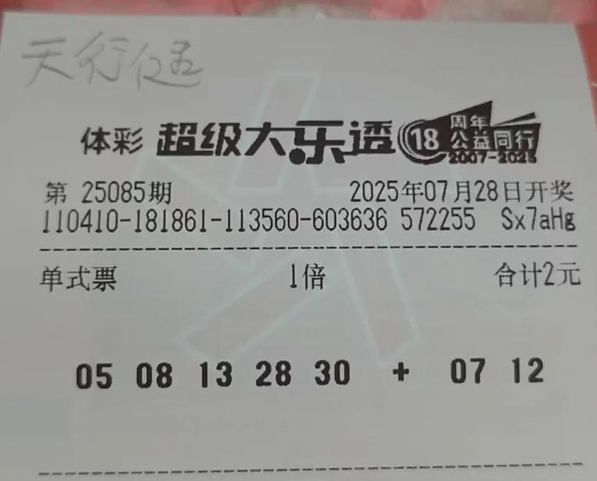 一注大乐透狙杀一等奖。我给大家分享的号码都是可以参考的，你要么跟进采用，要么排除