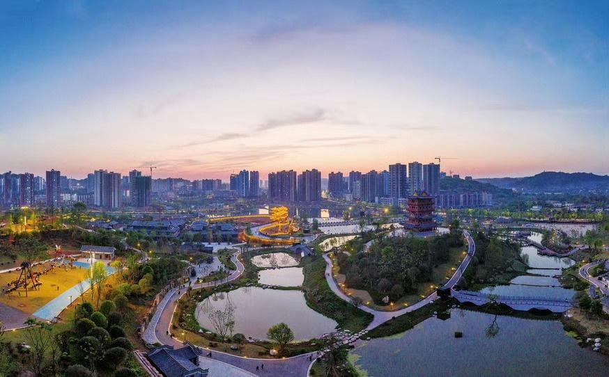 晚安，明天见！（图源@重庆市文化旅游委）