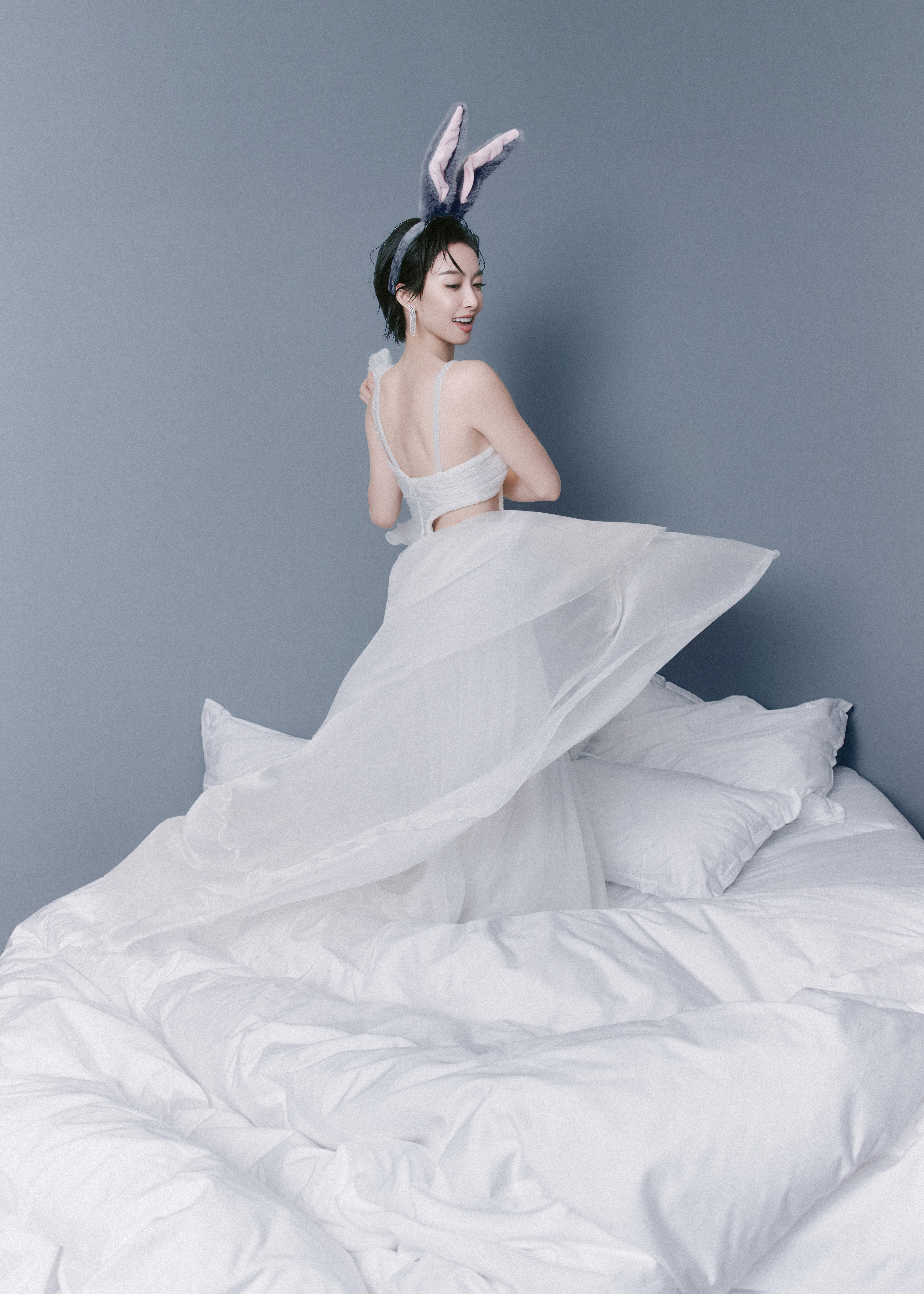 宋茜的巴黎live图好晕宋茜兔女郎