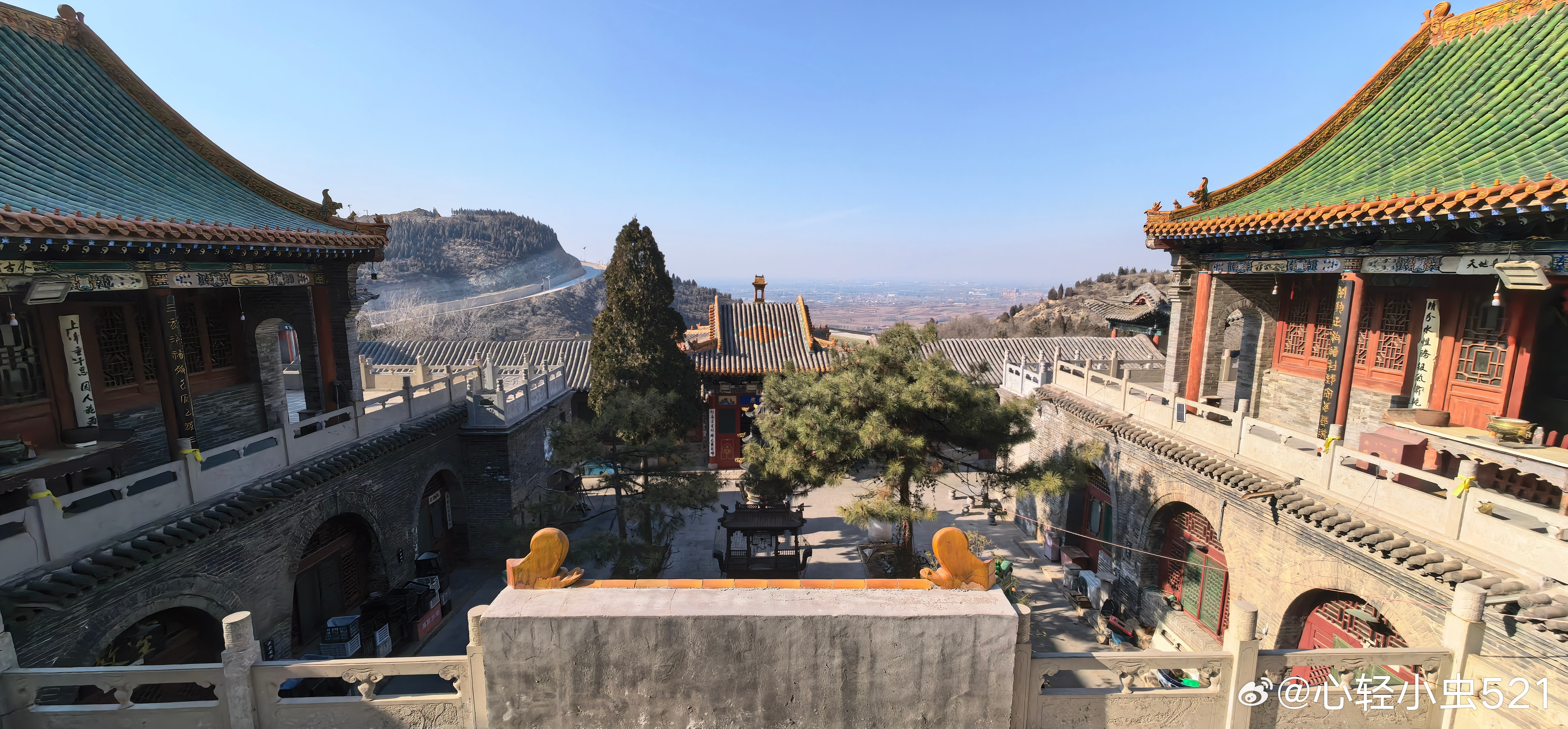 山西晋中太谷凤凰山龙泉宫