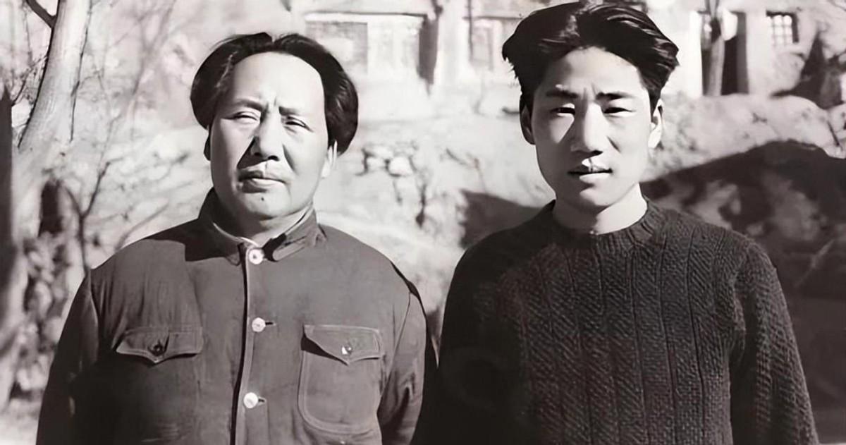 1946年毛岸英与父亲毛泽东见面时提到一人，毛泽东惊讶地问她还在世吗？1945