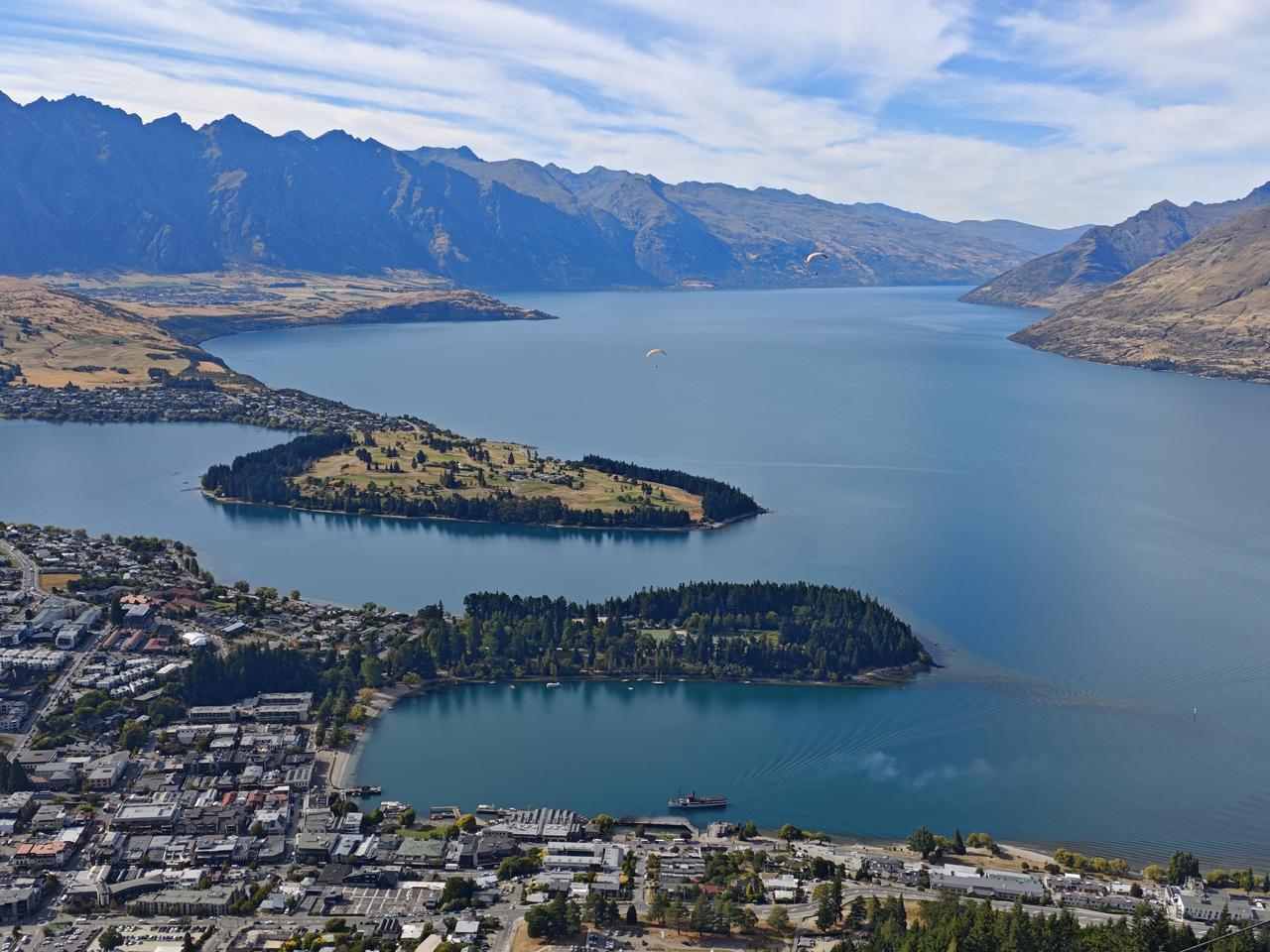 皇后镇的风光照