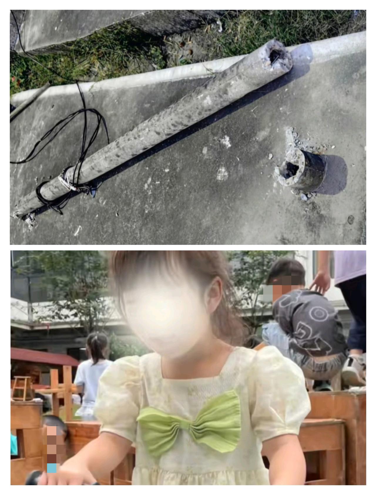 五岁小孩被电杆砸倒身亡后续，电线杆上还有电缆，已经多年未使用，电力公司回应太扎心