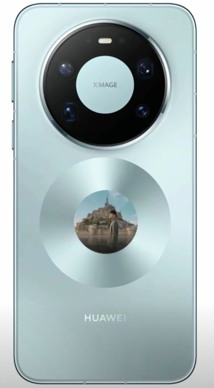 想不到喷早了，华为Mate80的外观还有救？高人做出了一个歌手的音乐专辑圆形，刚