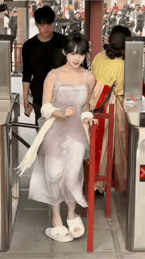 兼具可爱与美丽的姑娘