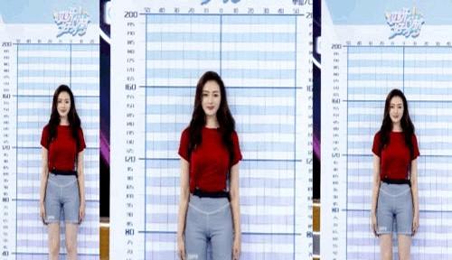 张天爱身材数据被节目组现场测出来，评论区直接炸了！身高165cm，初始46.