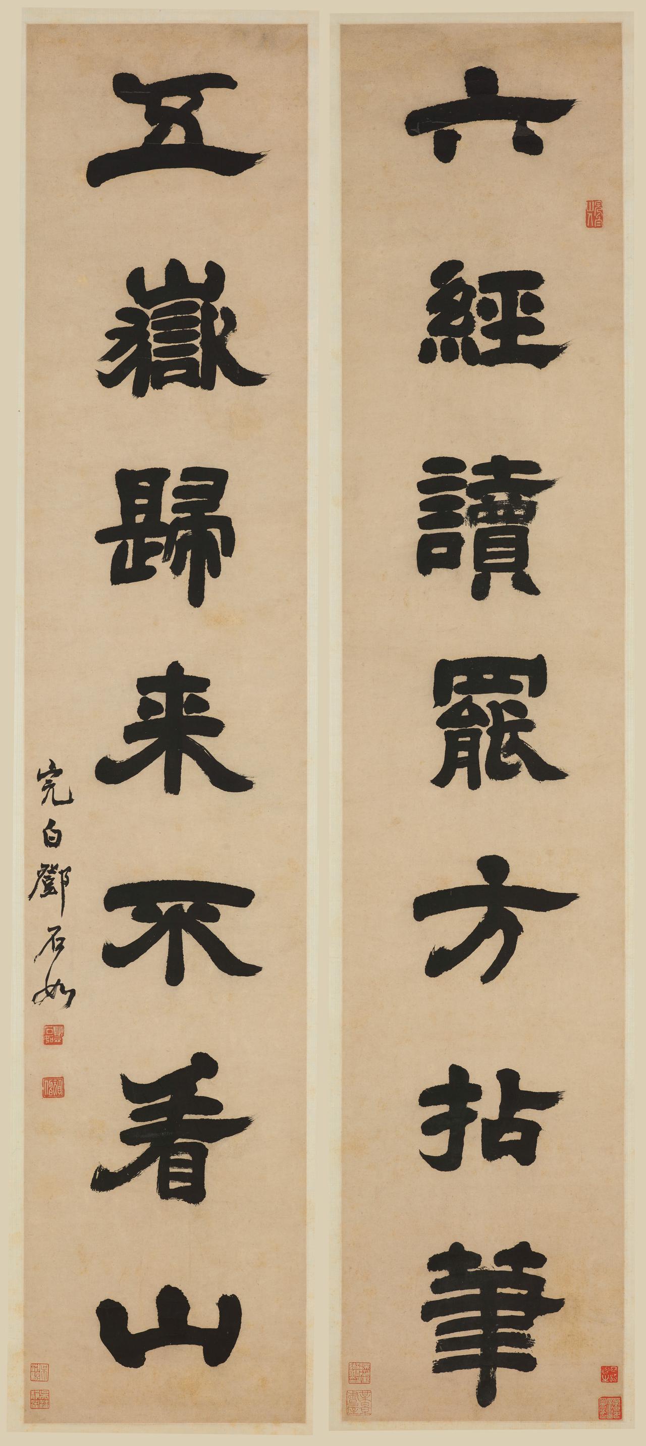 邓石如一个布衣草根，凭啥能成为清代碑学实践的第一面大旗？邓石如能成事，是天赋