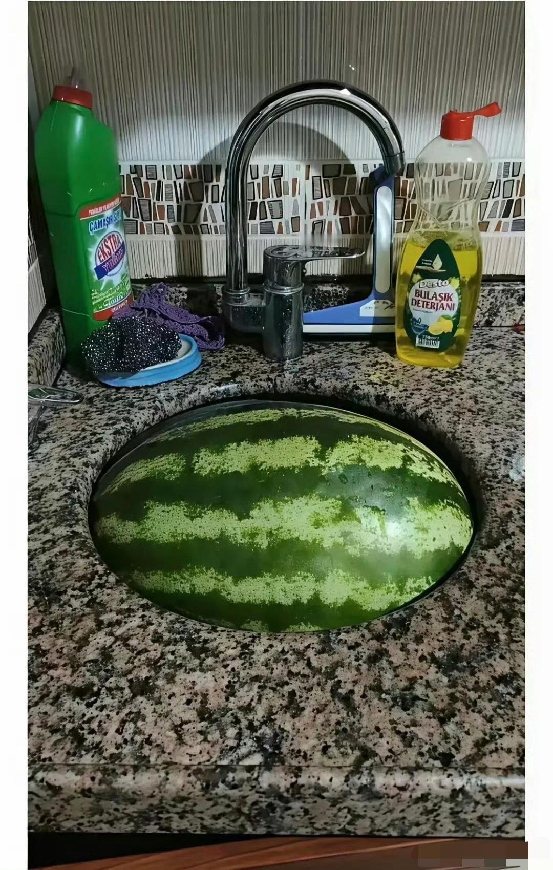 怎么才能把西瓜拿出来？