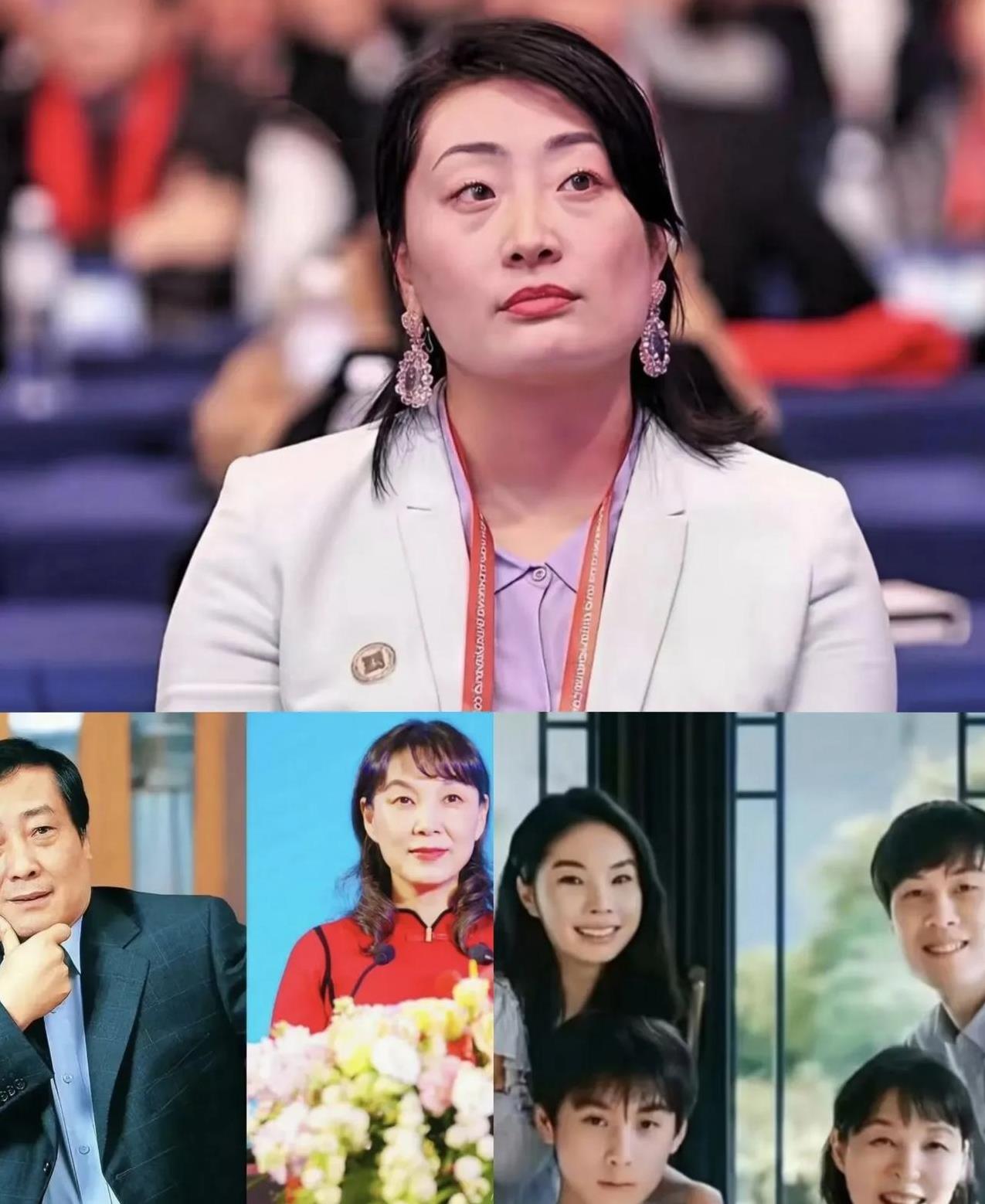 宗庆后采访里提到妻子；就是感恩她多年对自己的付出，感慨妻子的不易，表达自己对不起