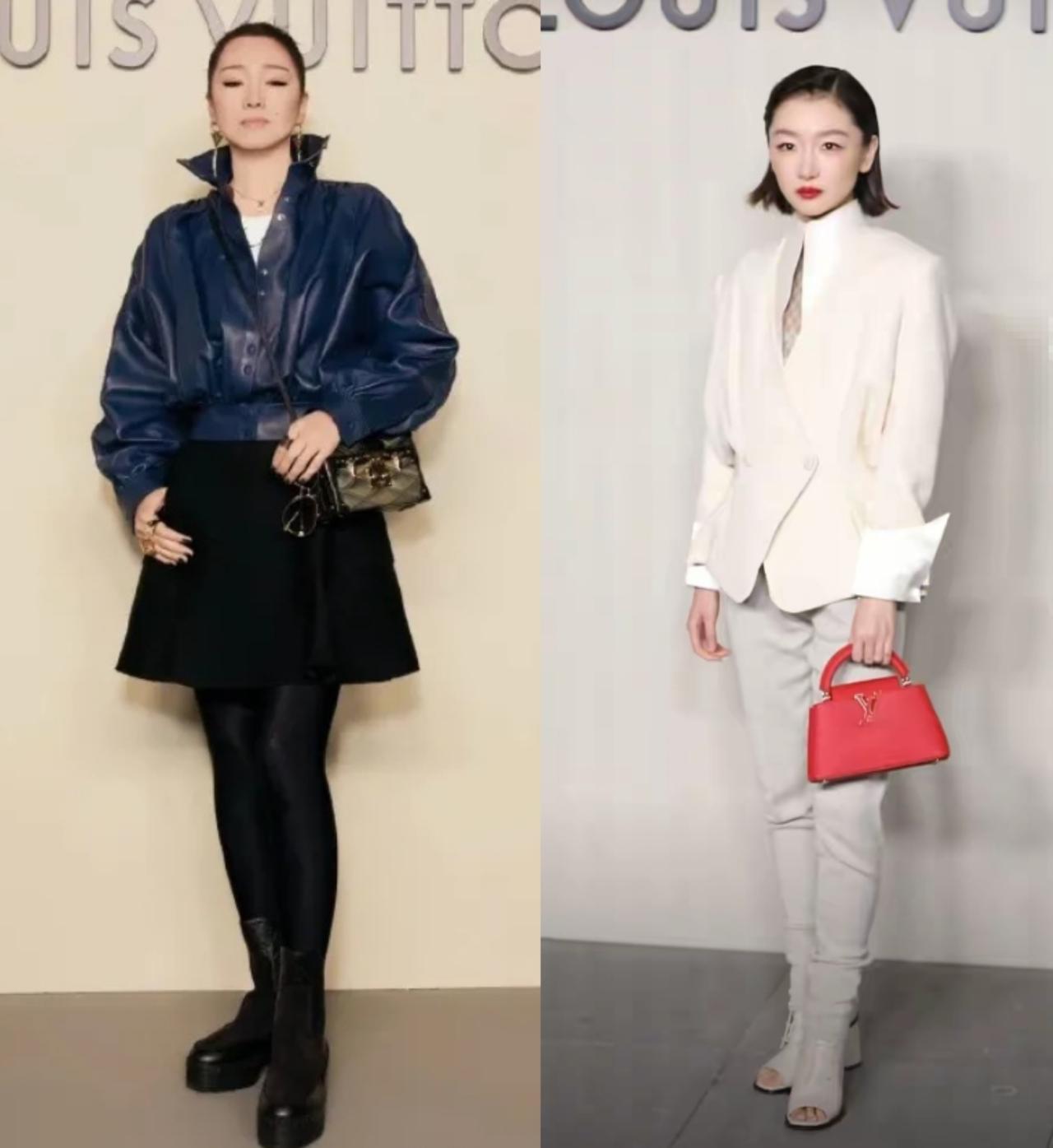 北京这一夜，巩俐和周冬雨都亮相了，从她们的穿搭看，你们觉得谁的穿搭更好看？