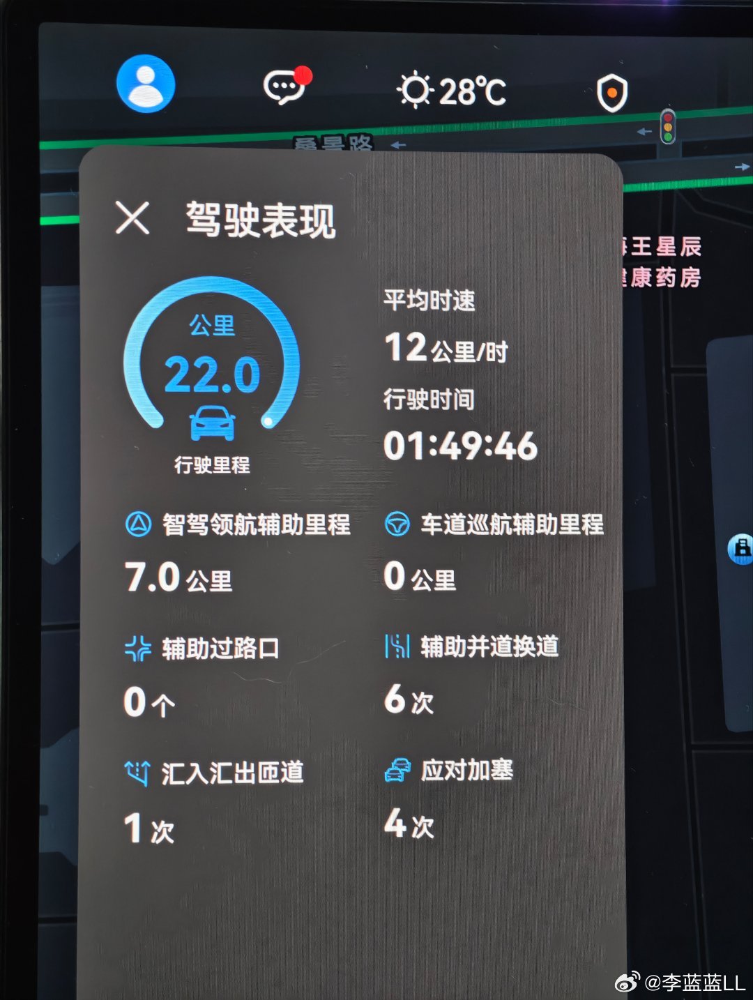下班高峰堵成狗的智界R7驾驶表现。还没买智驾包，快速路居然也能用辅助驾驶！！​