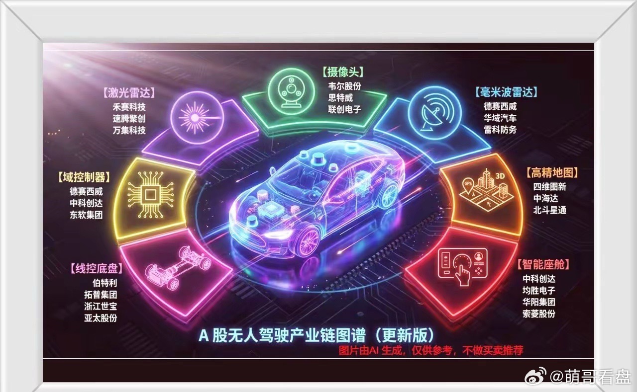 无人驾驶“全家桶”曝光！这8只核心股，谁先起飞？1.激光雷达——无人驾驶的“眼