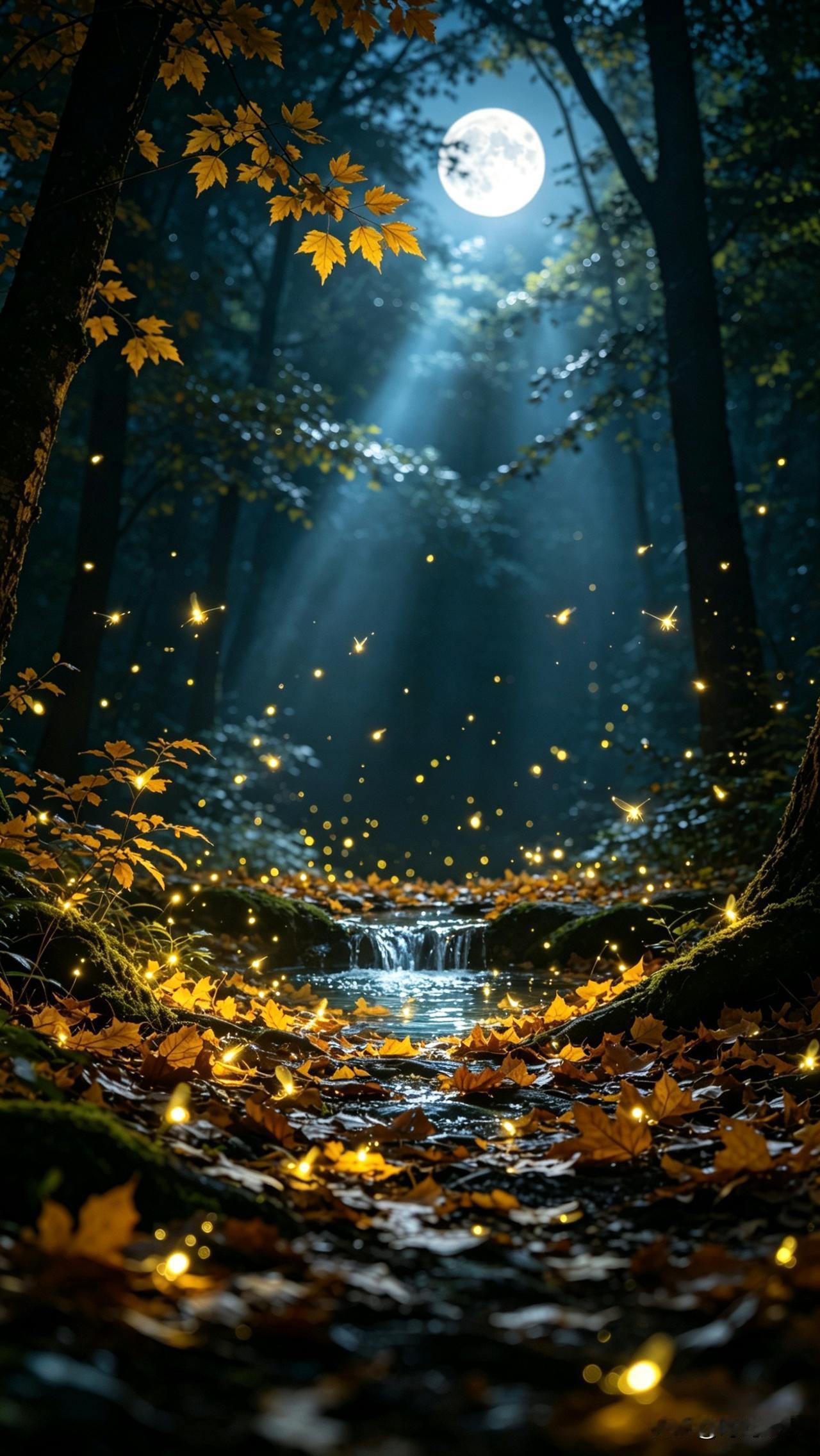 昨晚散步忽然被这夜色戳中，脑子里蹦出一句上联，发给大家一起玩玩～不用拘着格律，