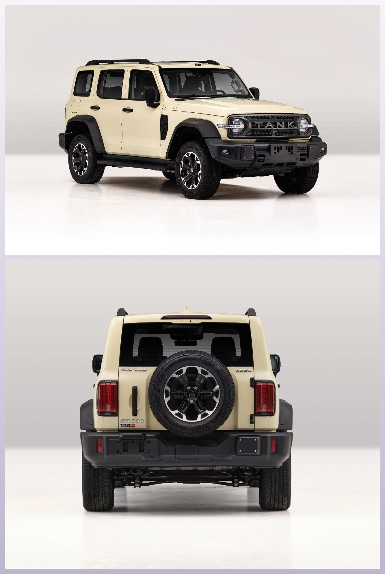 工信部车展405批——坦克300Hi4-Z新款的设计挺好看，更加硬朗了，尺寸更