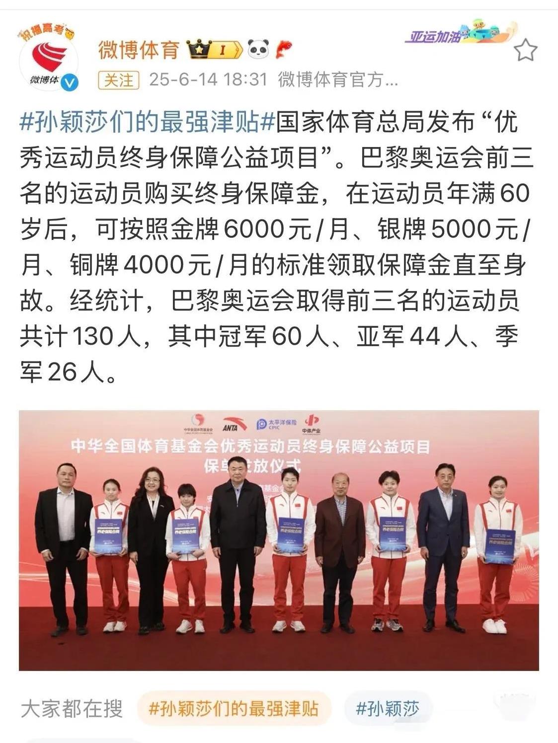 哈哈，巴黎奥运会金牌选手们＝孙颖莎们！只听说过“孙颖莎等……”，没听过“孙颖莎
