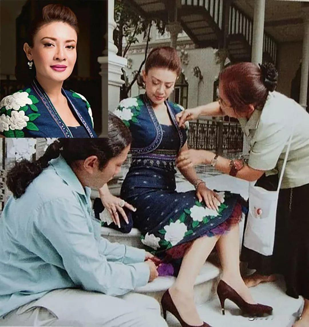 那时的西拉米腰板挺直，她的孩子可是泰王身边唯一的王子呢。荣华富贵，锦衣玉食，鞋子