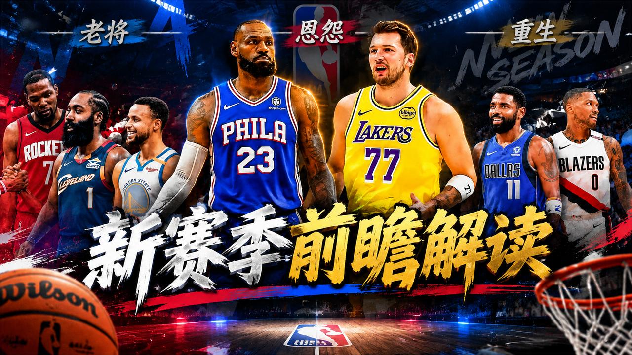 NBA新赛季超全看点：老詹字母哥撬动争冠格局？杜库登诸神黄昏！