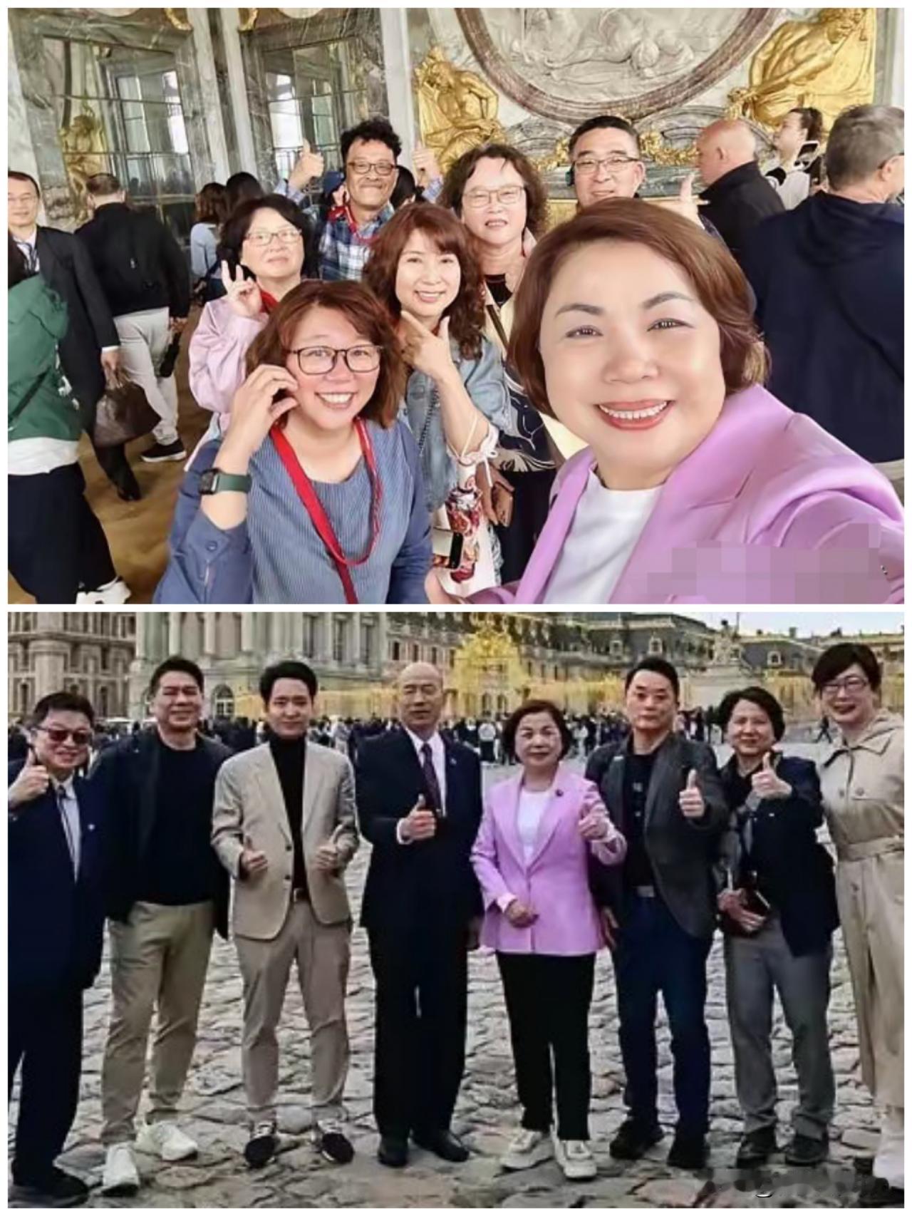 真没有想到，国民党立委杨琼璎出了台湾到了法国就变了样，竟然在社交媒体上表示，“跟