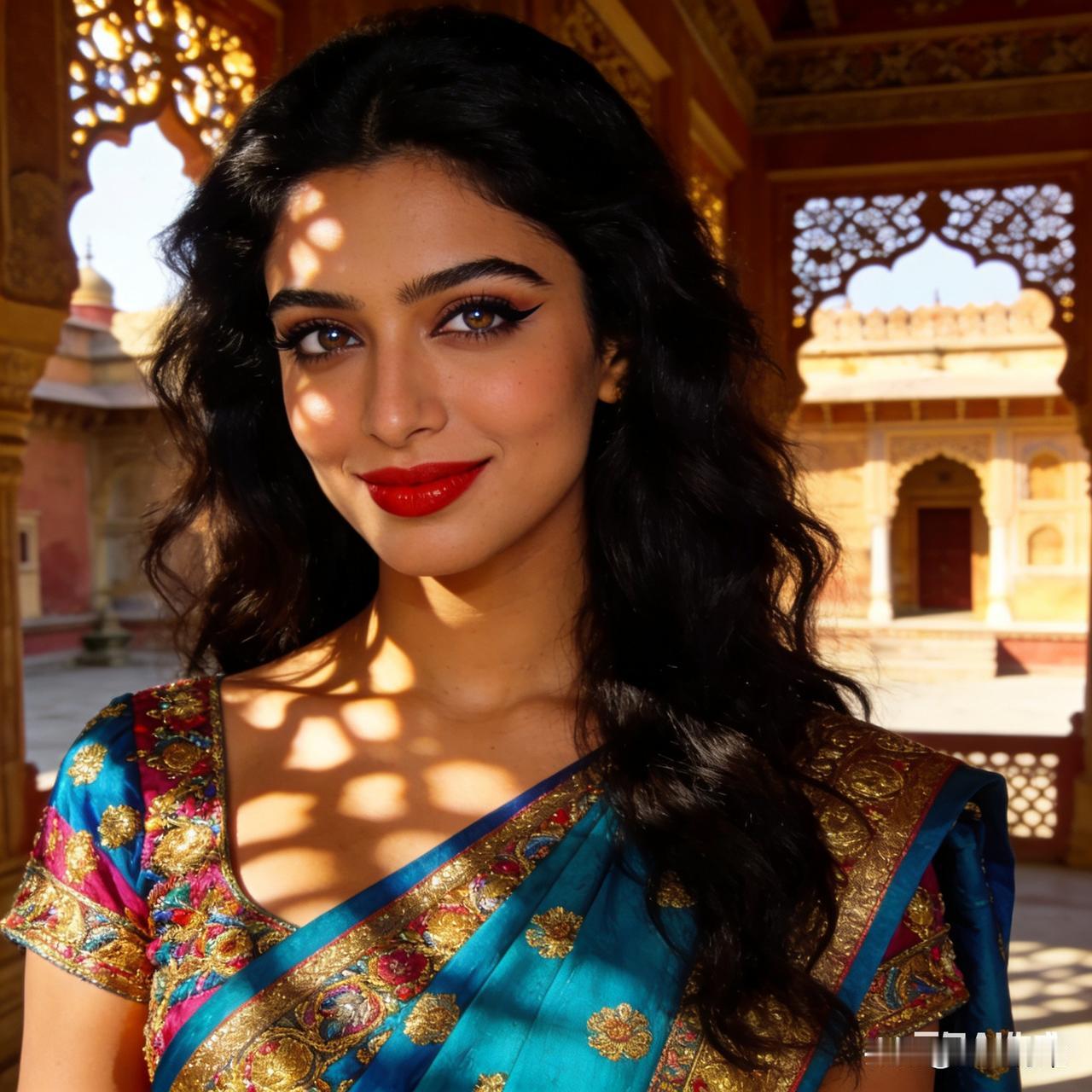 印度顶级美女长什么样?印度顶级美女通常具有独特的外貌特征与优雅气质，以下是其