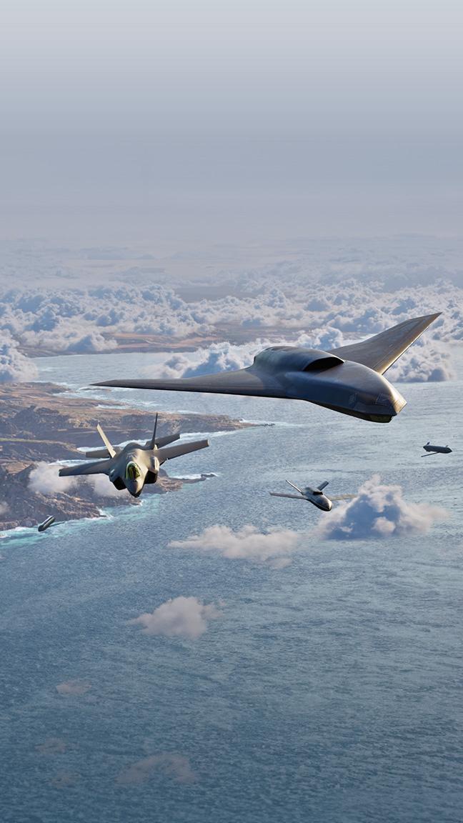 洛克希德·马丁公司刚刚解锁其最新型Vectis™先进空中无人作战系统图像。