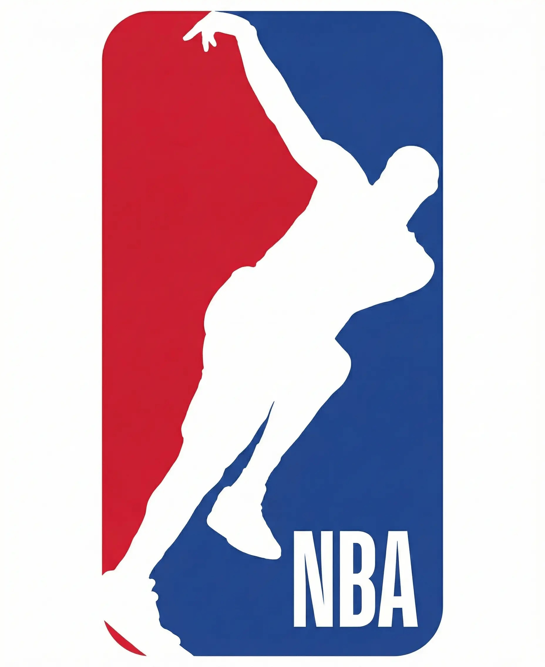 新的NBAlogo出来了。詹姆斯