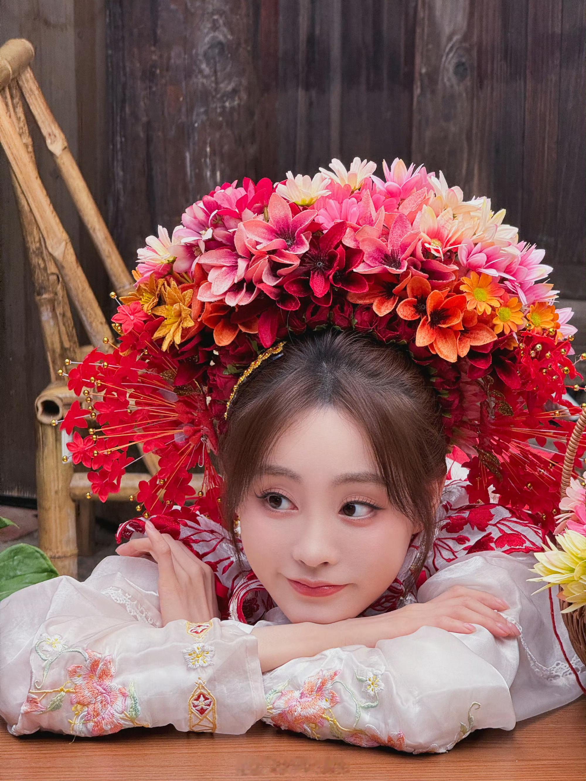 簪花小祝～💐💐向全世界安利祝绪丹​​​