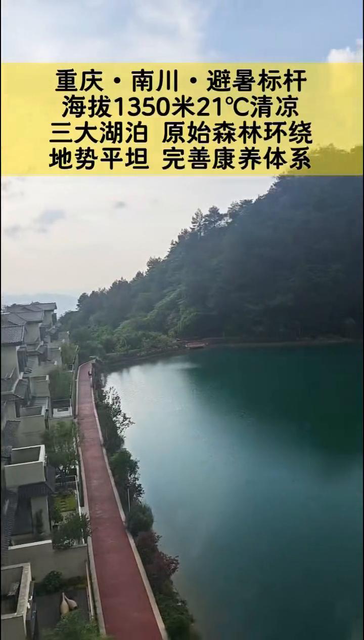 重庆·南川·避暑标杆，海拔1350米，21°C清凉。三大湖泊原始森林环绕，地势