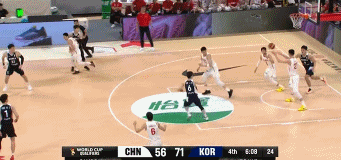 我想问张镇麟到底是怎么进国家队的？一次进攻狂刷了3次篮板球，打了4次还是不进，这