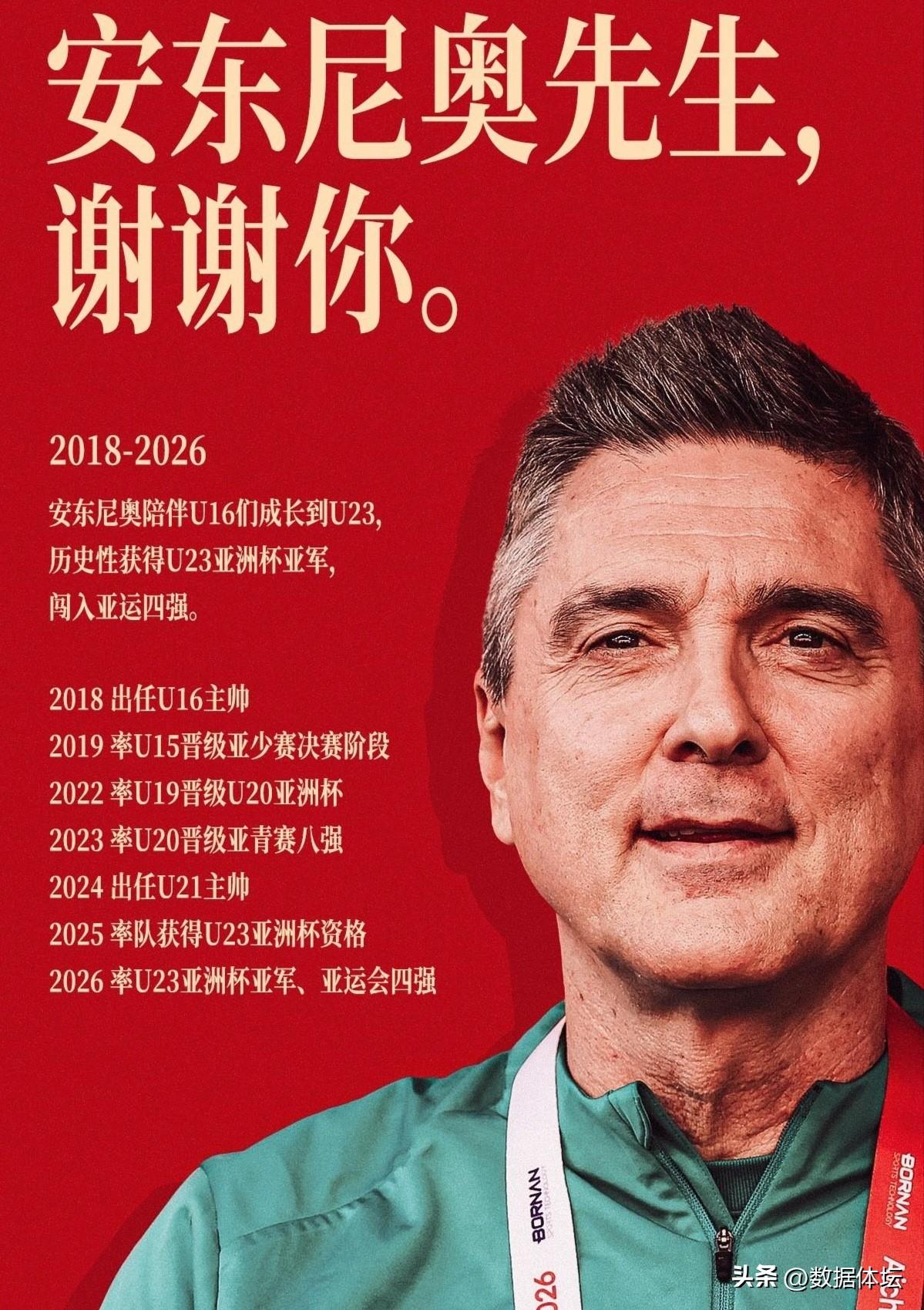 安东尼奥可以说是中国足球的教父！这位西班牙人在中国的执教经历：2019年