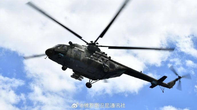 【俄一架载有3名机组人员的<em>米-8直升机</em>在堪察加半岛失踪】俄Vityaz航空公司一