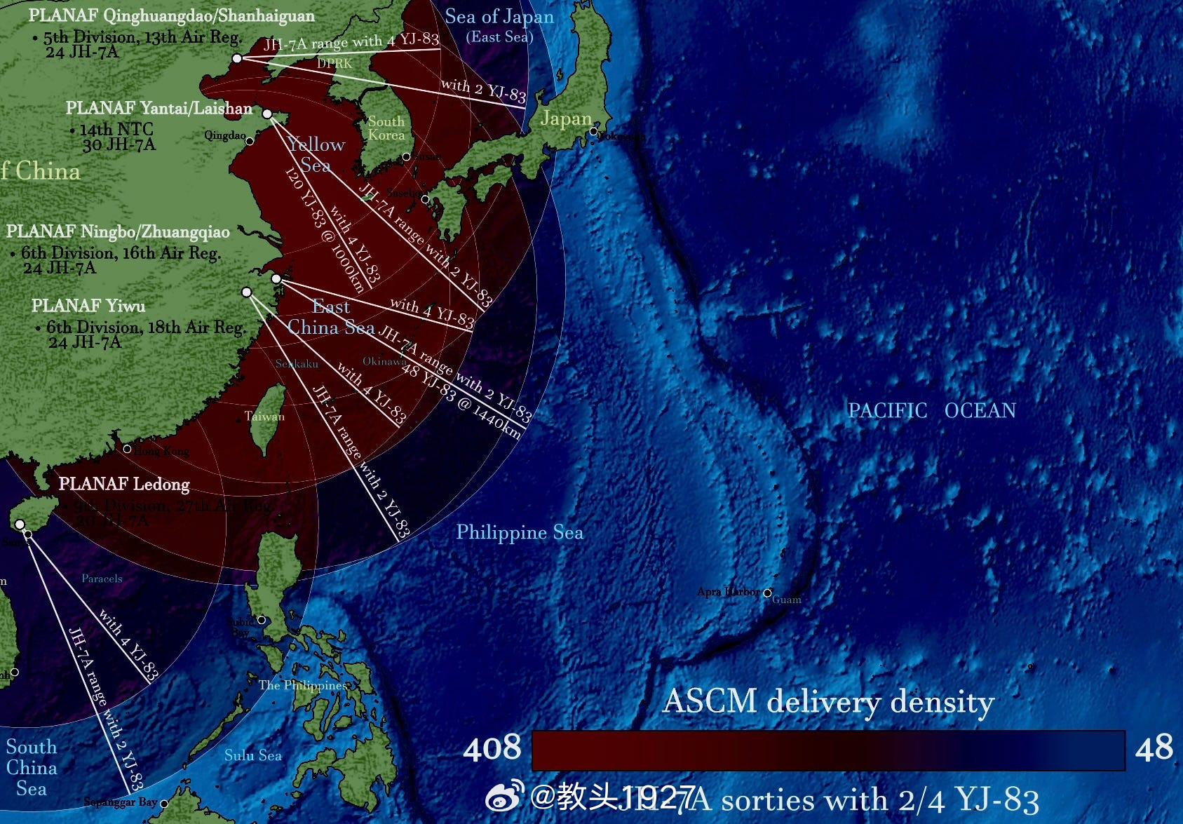 刚刚刷到，一篇23年的文章，标题翻译过来是《中国的反舰投射能力将终结美国海军霸权