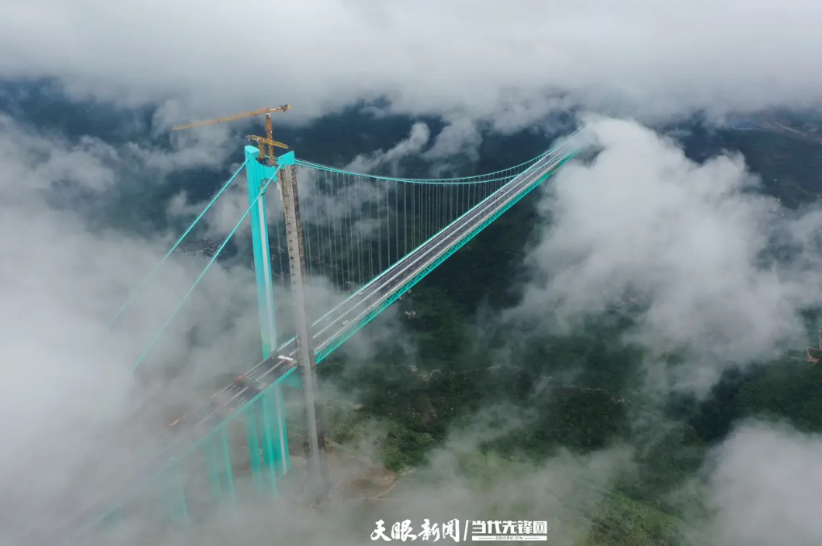 今天，世界第一高桥开始“全身体检”｜花江峡谷大桥启动荷载试验8月21日上午，随