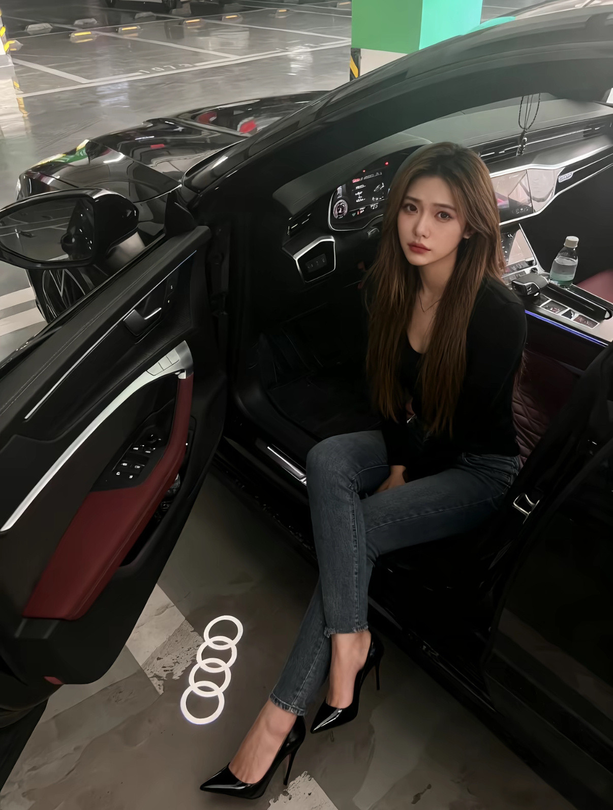 无边框车门的奥迪都比较帅​​​