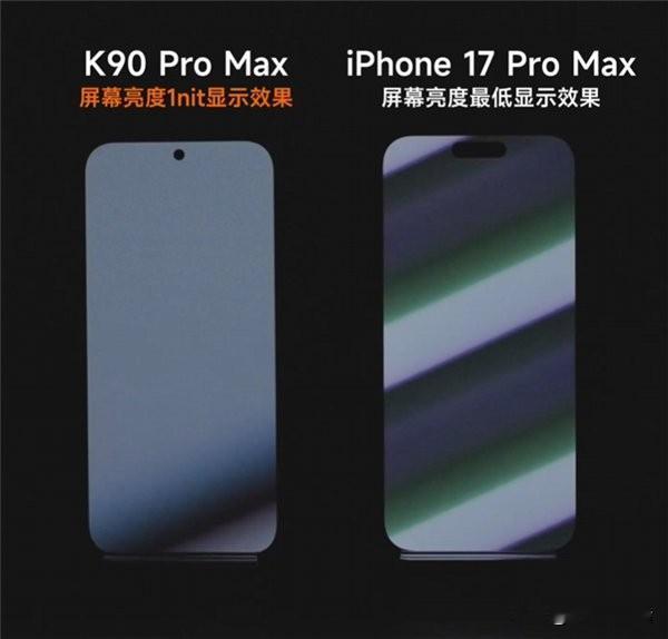 REDMIK90ProMax屏幕护眼碾压iPhone17ProMax