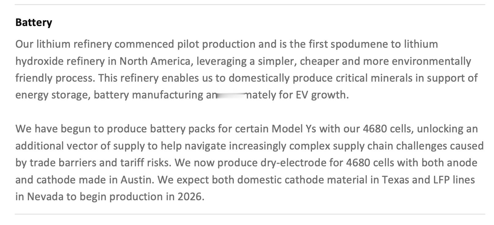 特斯拉的4680电池完全体终于实现了。干电极工艺（dry-electrode）双