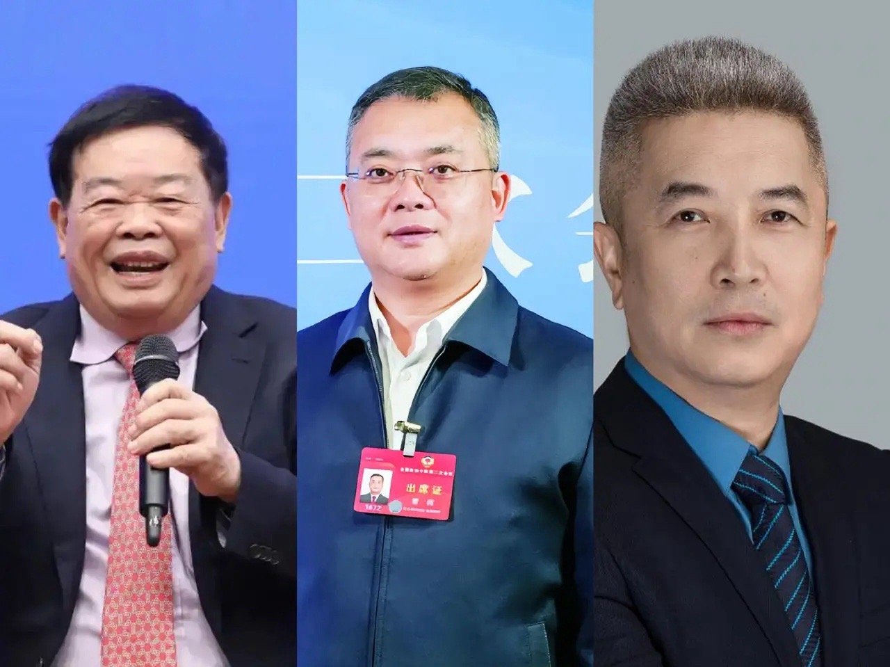 主持人问他：“如果两个儿子都不来福耀接班，你会不会让女婿接班？”他摇头，语气坚决
