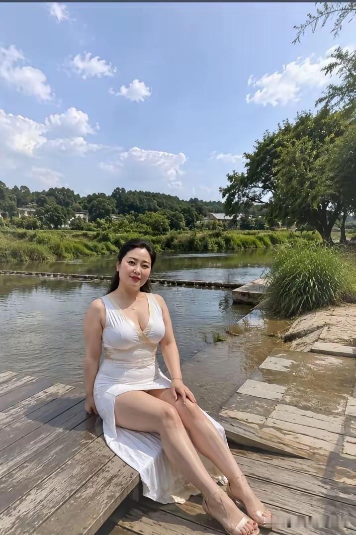我大姨，快60岁了，保养的还是非常好的。
