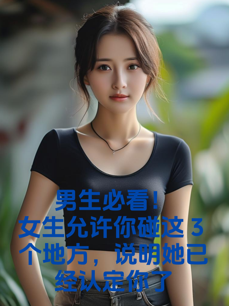 男生必看！女生允许你碰这3个地方，说明她已经认定你了