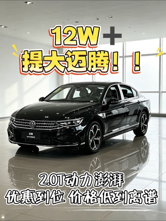🚗12W+提大迈腾！库存捡漏！
