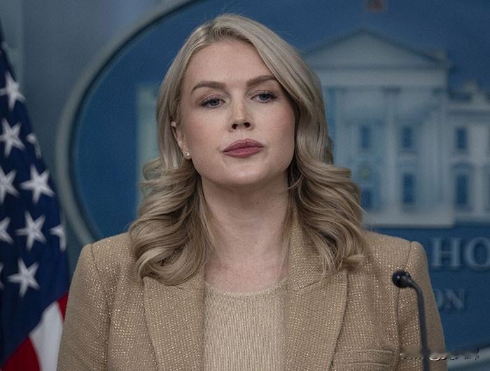 【白宫：特朗普对俄夜间狂轰乌克兰毫不意外】白宫新闻秘书卡罗琳·莱维特在新闻