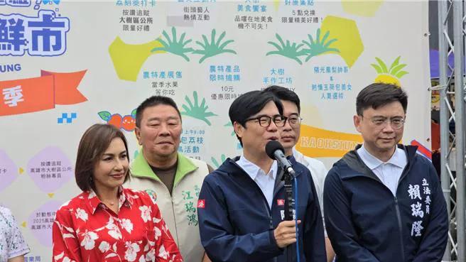 针对卓荣泰统一删减各县市25％一般性补助款，引发地方政府不满，高雄市长陈其迈今（