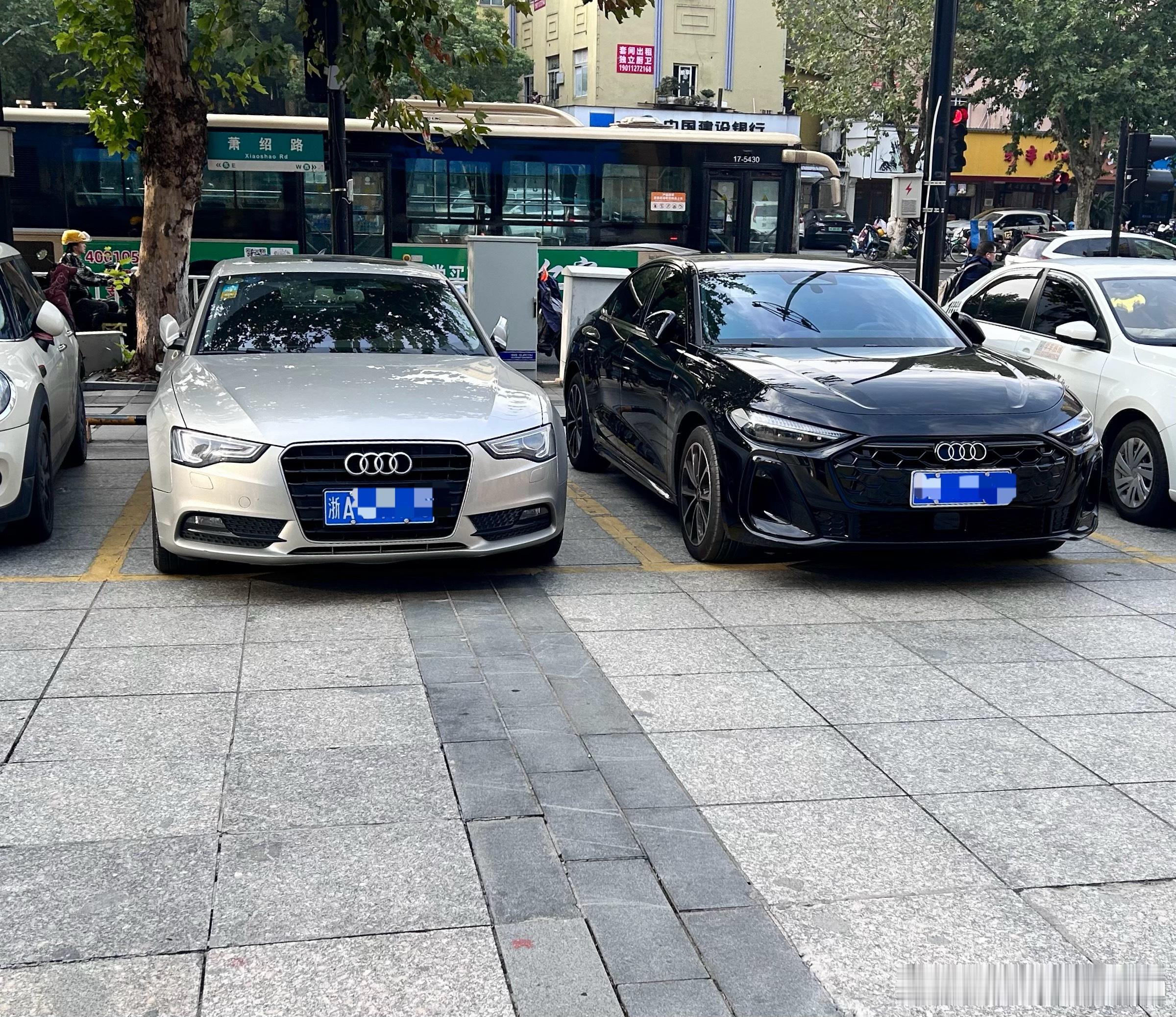 “你是A5？”“你也是A5？！”[doge]虽然新款很新，但老款也历久弥新[doge