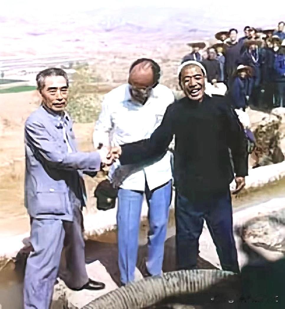 历史时光1973年4月，身患重病的周总理，硬撑着身子最后一次去山西昔阳大寨视察