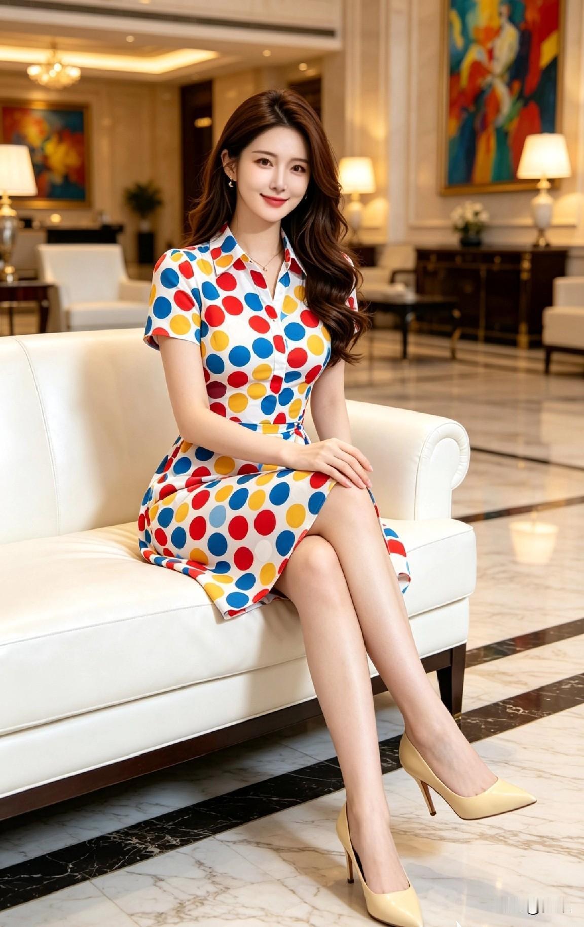 知性美女穿搭分享