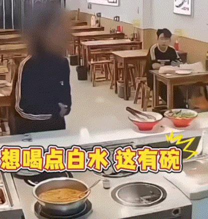 河北，一男子到一家饭店点了一碗牛肉面，可老板煮好牛肉面后，男子却称自己没钱支付，