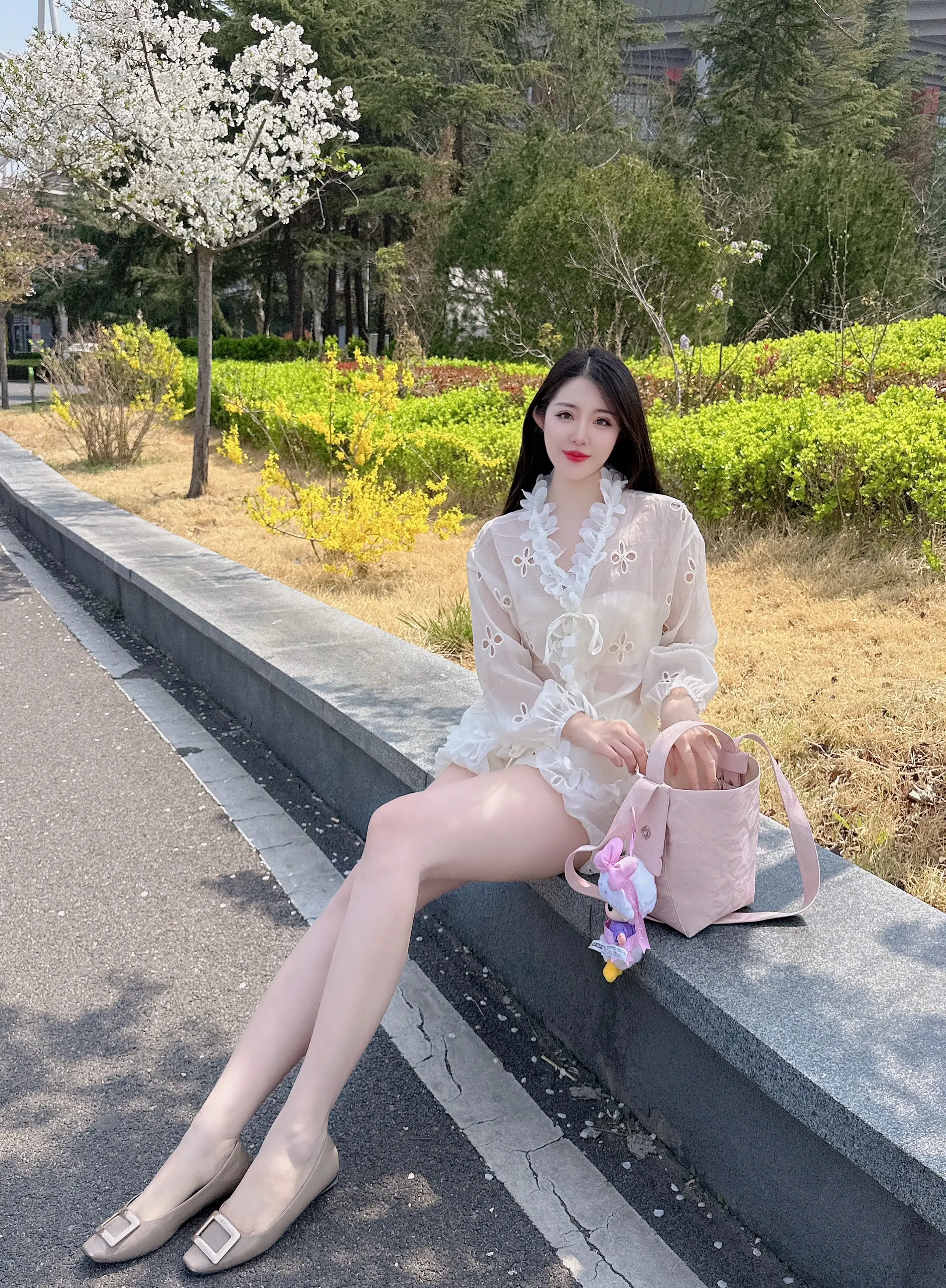 春暖花开温柔风穿搭 创作者中心 创作灵感 樱花季甜妹穿搭