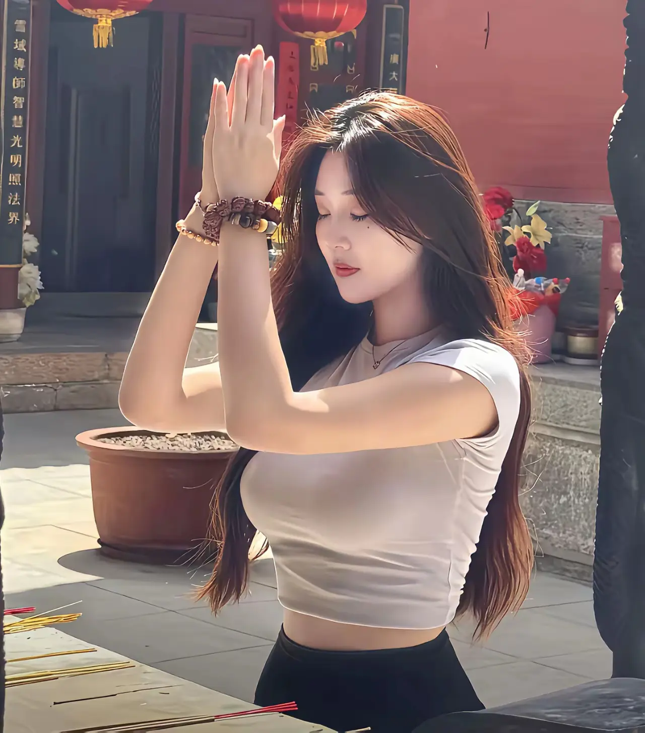 这哪里是拜佛，这是在考验佛祖！