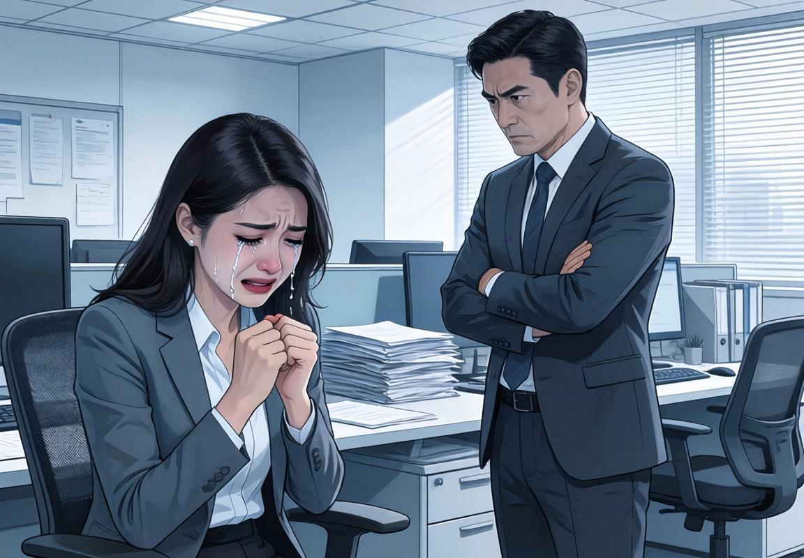 河南，女子在工位上午休，结果一睡就是5小时，再睁眼时，领导在一旁面色铁青，告诉她