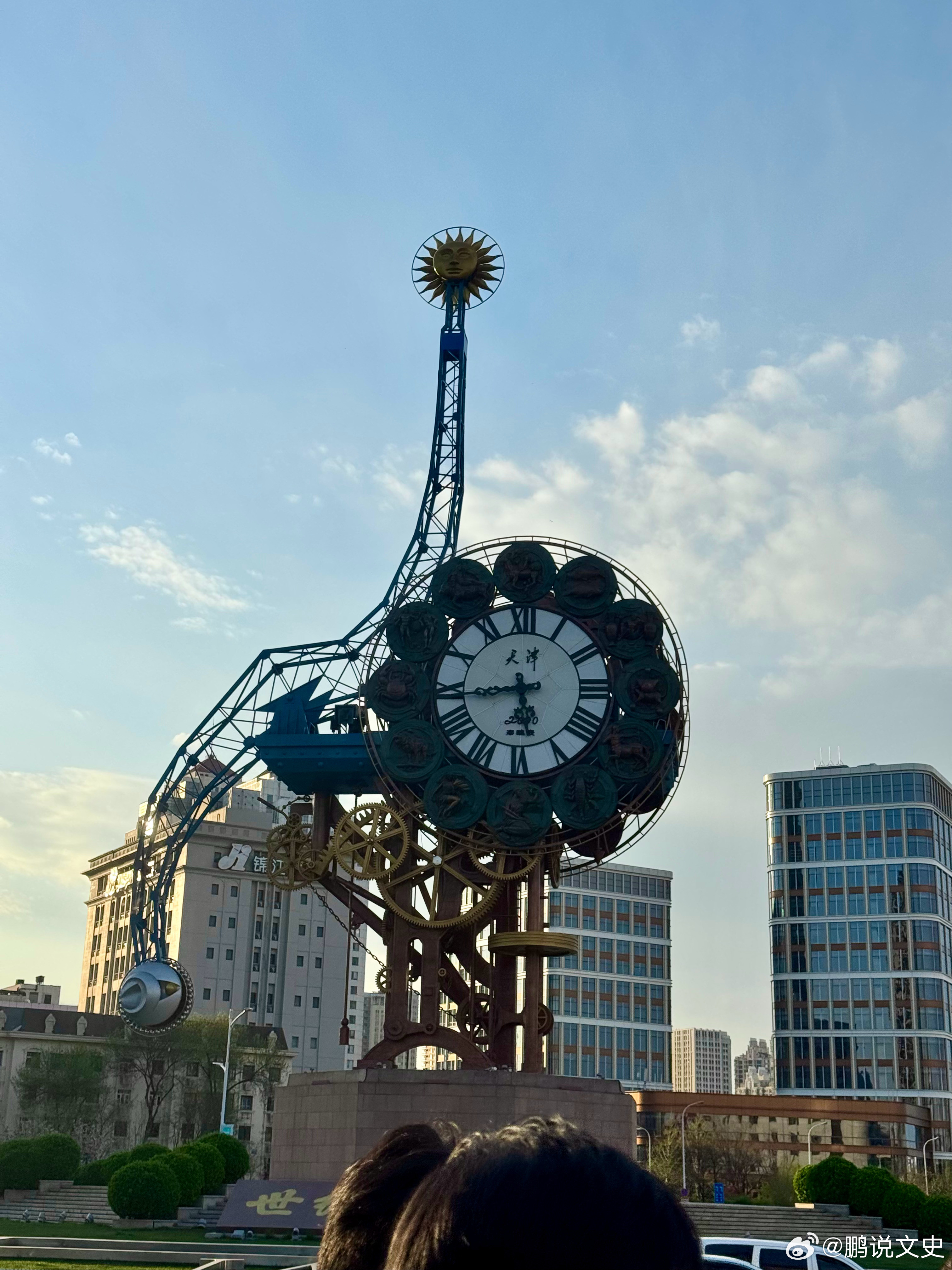 城脉长歌天津世纪钟上色后第一次来天津天津·世纪钟