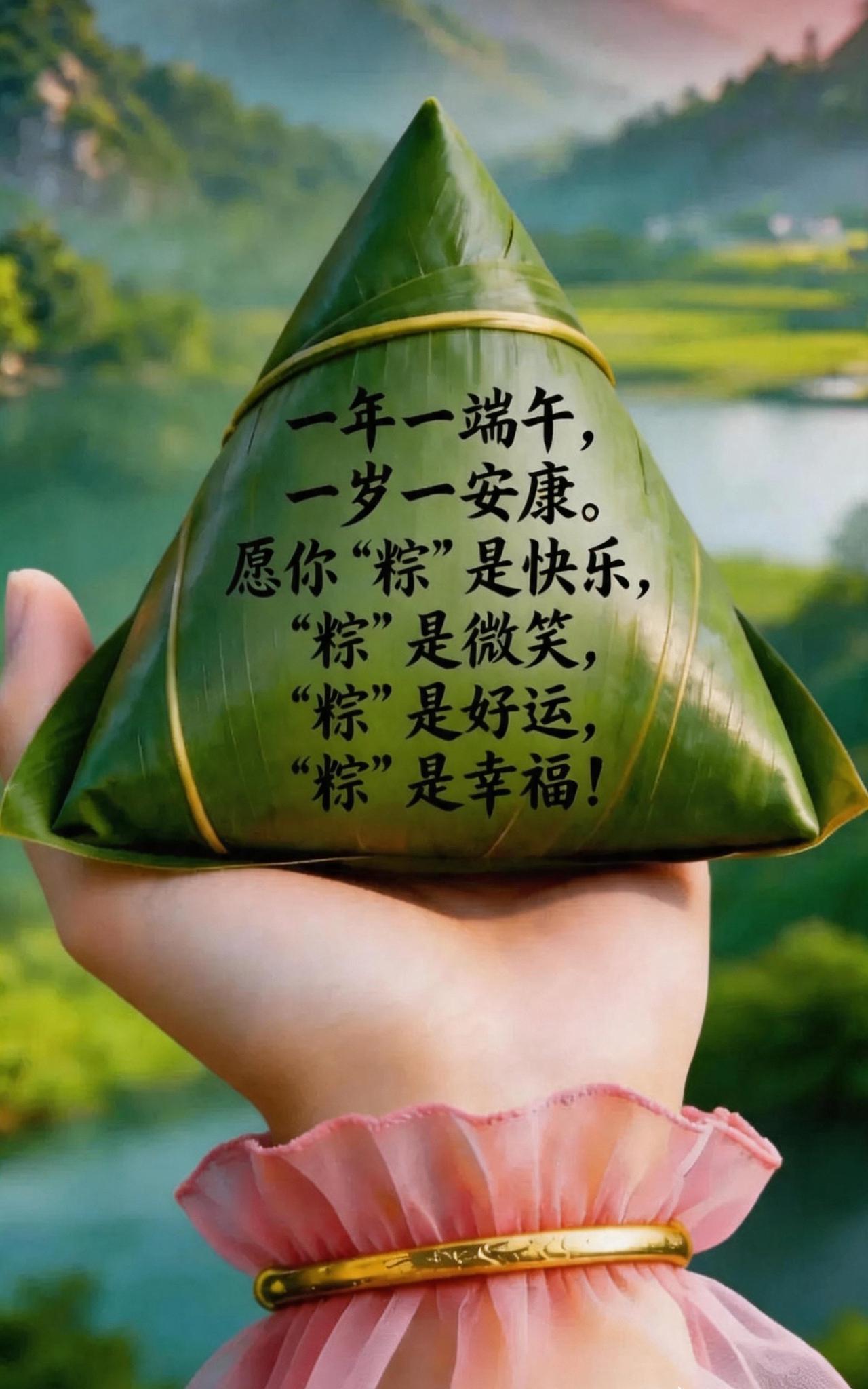 又是一年粽飘香，五月五，过端午。🍃空气里弥漫着艾草的清苦和糯米的香甜，这不
